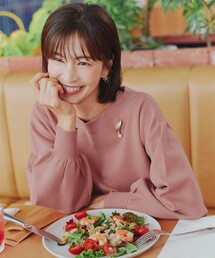 パフスリーブ」に該当するトップス（ピンク/桃色系