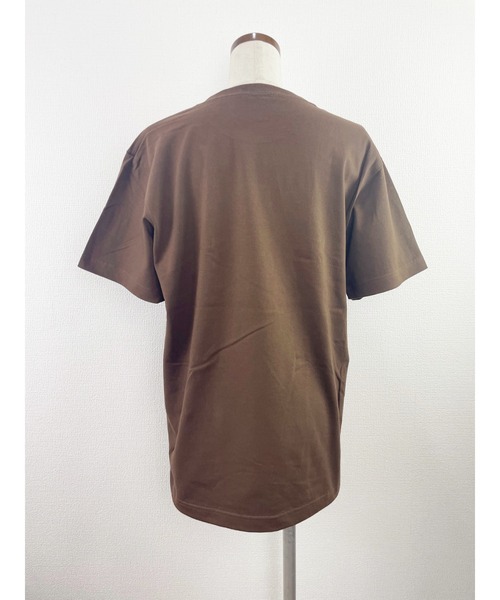 Rydia（リディア）の「チョコレートTEE（Tシャツ/カットソー・レディース・ホワイト/ブラウン/ネイビー・M）」の8枚目の写真
