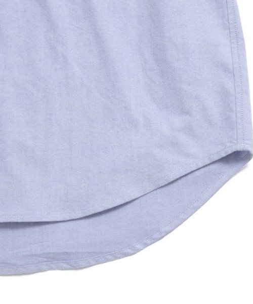 GLAZOS（グラソス）の「【大人向けサイズあり】オックスフォードボタンダウンシャツ（シャツ/ブラウス・キッズ・ブラック/ブルー/ホワイト・S/M/L/LL）」の10枚目の写真