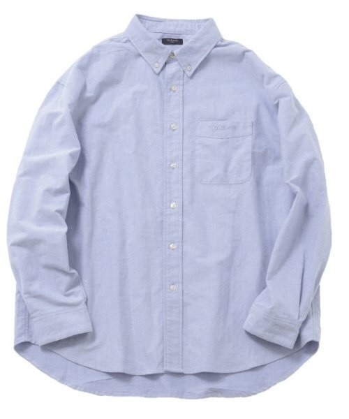 GLAZOS（グラソス）の「【大人向けサイズあり】オックスフォードボタンダウンシャツ（シャツ/ブラウス・キッズ・ブラック/ブルー/ホワイト・S/M/L/LL）」の15枚目の写真