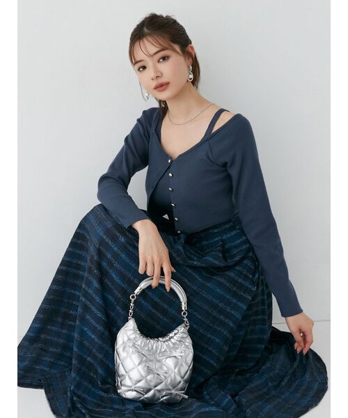 RESEXXY（リゼクシー）の「リボンデザインハンドバッグ（ハンドバッグ・レディース・シルバー/ブラック/その他1・FREE）」の18枚目の写真