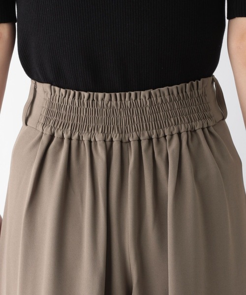 ミミエデン様 セール】リラックススマートフレアワイドパンツ/115661（その他