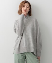 未使用に近い　23区　ニジュウサンク　リネンリリーボートネックプルオーバーニット 23区 23区(ニジュウサンク) ONWARD リネンリリー ボートネック
