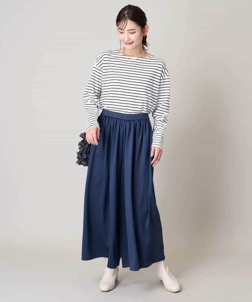 a.v.v（アーヴェヴェ）の「【洗える】落ち感ギャザースカンツ（その他パンツ・レディース・チャコールグレー/ピンク/ブラウン/ネイビー・34/38/36/40/42）」の15枚目の写真