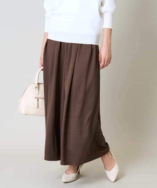 a.v.v（アーヴェヴェ）の「【洗える】落ち感ギャザースカンツ（その他パンツ・レディース・チャコールグレー/ピンク/ブラウン/ネイビー・34/38/36/40/42）」の17枚目の写真