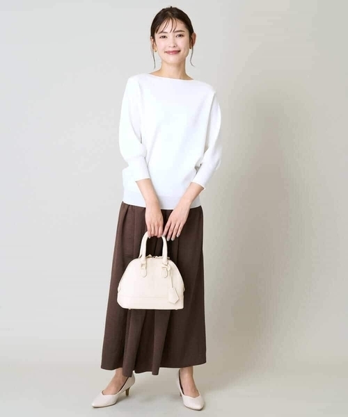 a.v.v（アーヴェヴェ）の「【洗える】落ち感ギャザースカンツ（その他パンツ・レディース・チャコールグレー/ピンク/ブラウン/ネイビー・34/38/36/40/42）」の18枚目の写真