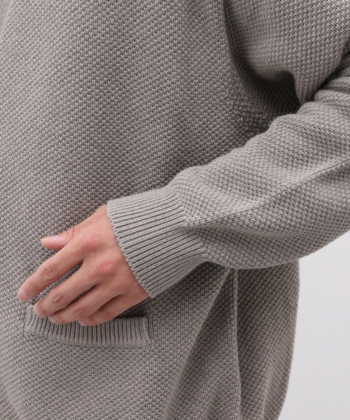 JOURNAL STANDARD（ジャーナルスタンダード）の「STILL AUTHENTIC コットンカシミヤカーディガン（カーディガン/ボレロ・メンズ・ネイビー/チャコールグレー/ブラウン系その他・LARGE/MEDIUM）」の11枚目の写真