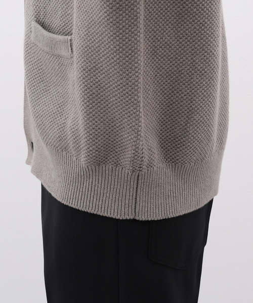 JOURNAL STANDARD（ジャーナルスタンダード）の「STILL AUTHENTIC コットンカシミヤカーディガン（カーディガン/ボレロ・メンズ・ネイビー/チャコールグレー/ブラウン系その他・LARGE/MEDIUM）」の14枚目の写真