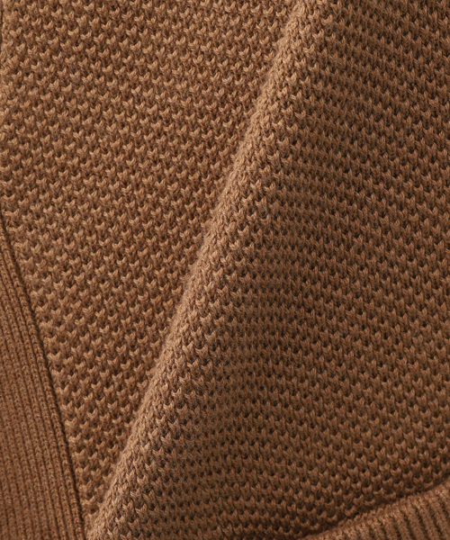 JOURNAL STANDARD（ジャーナルスタンダード）の「STILL AUTHENTIC コットンカシミヤカーディガン（カーディガン/ボレロ・メンズ・ネイビー/チャコールグレー/ブラウン系その他・LARGE/MEDIUM）」の18枚目の写真
