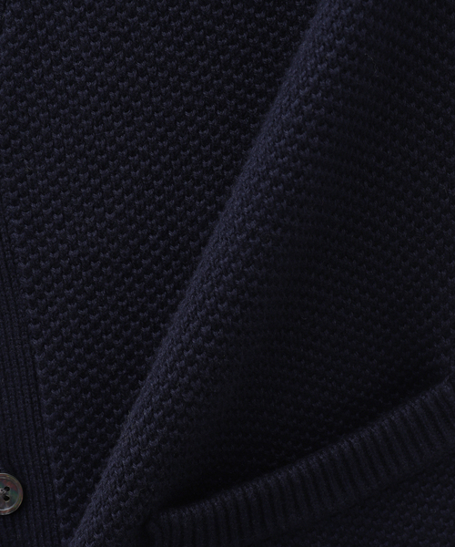 JOURNAL STANDARD（ジャーナルスタンダード）の「STILL AUTHENTIC コットンカシミヤカーディガン（カーディガン/ボレロ・メンズ・ネイビー/チャコールグレー/ブラウン系その他・LARGE/MEDIUM）」の19枚目の写真
