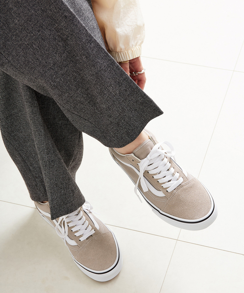 VANS(バンズ)の「VANS/バンズ Old Skool(その他シューズ・レディース・ベージュ/ブラック・22.5cm/23.5cm/24.5cm)」の12枚目の写真