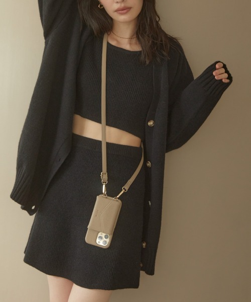 ACYM(アシーム)の「Betty mini skirt SET(ワンピース・レディース・ブラック/グレー/ベージュ・FREE)」の21枚目の写真