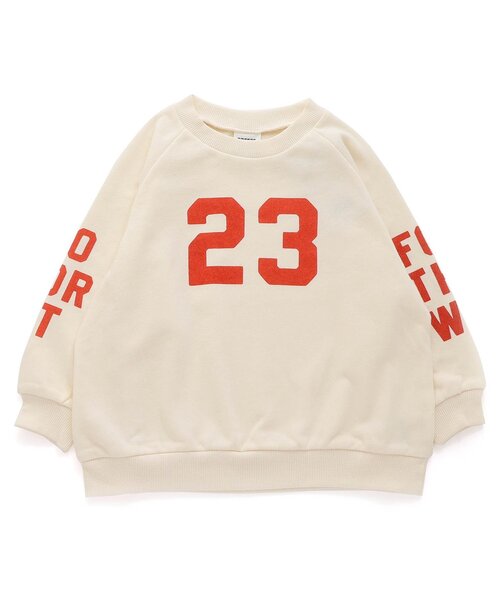 A さま専用です♫【新品未使用】NOMBRE IMPAIR トレーナー M2579 フィールプリントトレーナー(M ホワイト): トップス - RNA