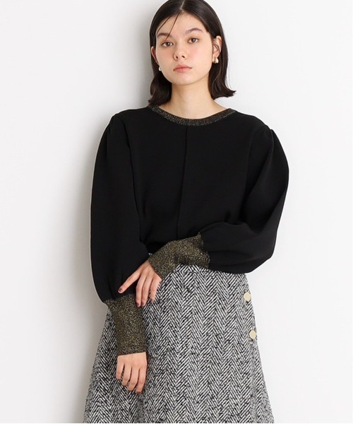 【新品未使用】ethr ラメニット Whim Gazette ニット セーター ラメニットTEE レディース