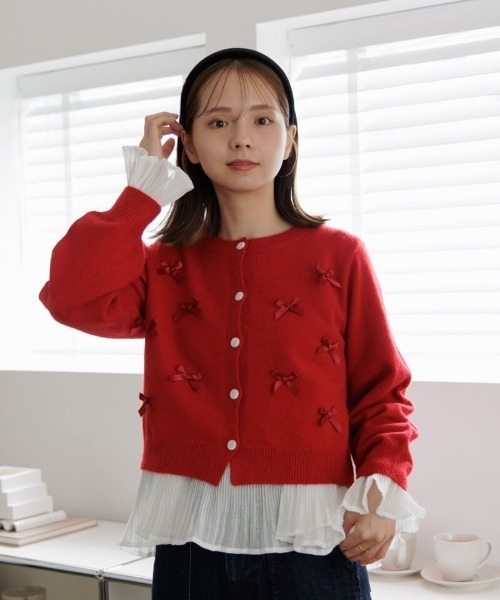 flower（フラワー）の「チャームベロアカチューシャ（カチューシャ・レディース・ブラウン/ブラック・FREE）」の4枚目の写真