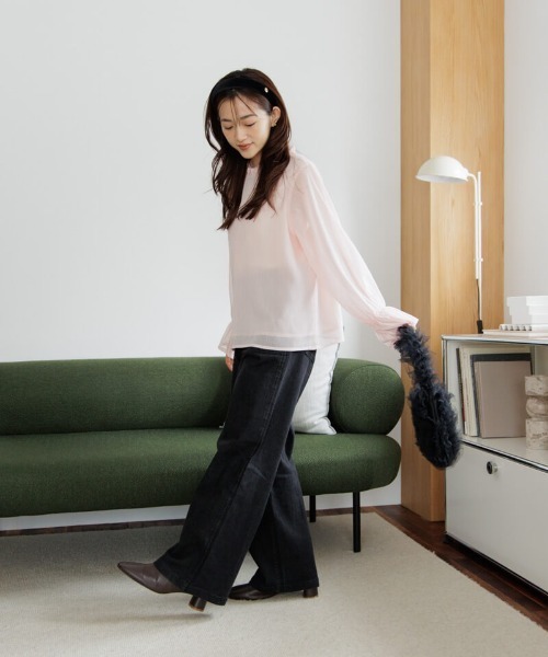 flower（フラワー）の「チャームベロアカチューシャ（カチューシャ・レディース・ブラウン/ブラック・FREE）」の7枚目の写真