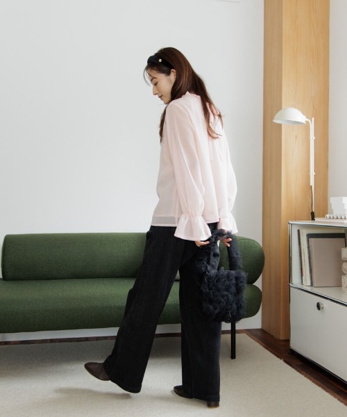 flower（フラワー）の「チャームベロアカチューシャ（カチューシャ・レディース・ブラウン/ブラック・FREE）」の8枚目の写真