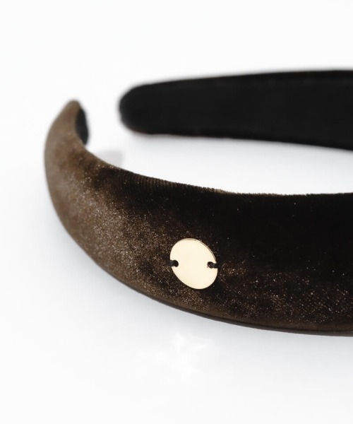 flower（フラワー）の「チャームベロアカチューシャ（カチューシャ・レディース・ブラウン/ブラック・FREE）」の11枚目の写真