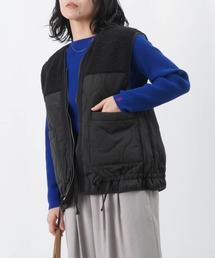 LC/LLL ボア×キルティングベスト
