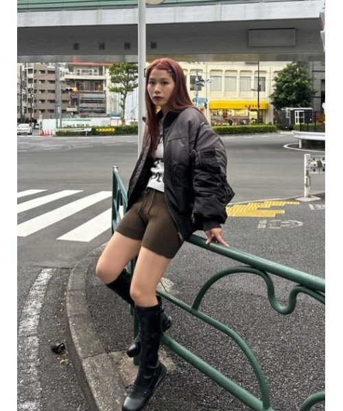 LAGUA GEM（ラグアジェム）の「RIB COMPACT ショートパンツ（その他