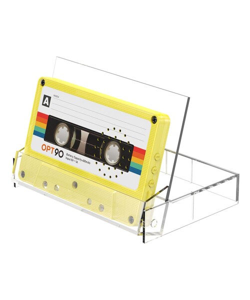 Opt!(オプト)の「Opt!/オプト Cassette Speaker カセットスピーカー(スピーカー・メンズ・ブラック/シルバー/イエロー・ONE SIZE)」の7枚目の写真