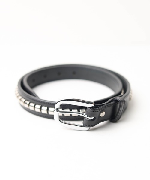 TORY LEATHER（トリーレザー）の「●TORY LEATHER●1" Bridle Leather Clincher Belt Featuring metal clinchers down the center（ベルト・レディース・ブラウン/ブラック・28inch/30inch/32inch）」の3枚目の写真