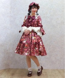 【新品未使用】axes femme kawaii 牡丹刺繍チャイナワンピース axes femme kawaii（アクシーズファムカワイイ）の「牡丹刺繍