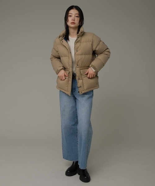 THE NORTH FACE（ザノースフェイス）の「THE NORTH FACE　CAMP SIERRA SHORT（ダウンジャケット/コート・レディース・ベージュ/ブラック・MEDIUM/LARGE）」の19枚目の写真