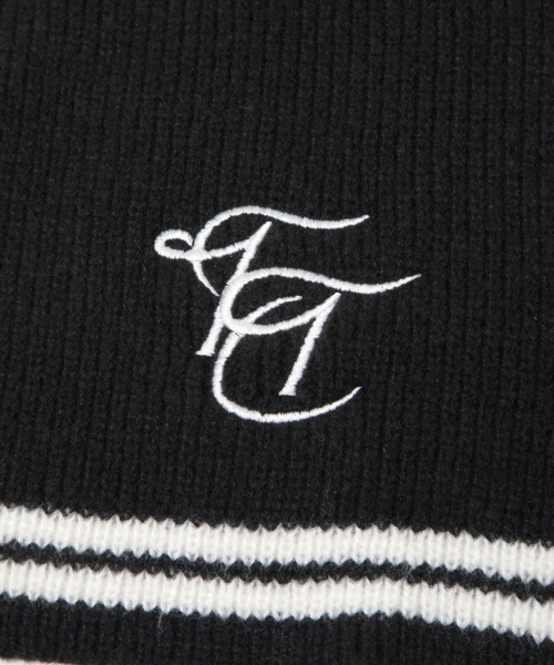 3.3 Field Trip （3.3フィールドトリップ）の「【UNISEX】3.3 Field Trip／リブロゴマフラー（マフラー・レディース・グレー/ブラック・0）」の10枚目の写真