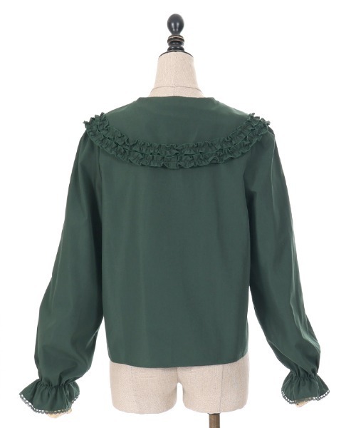 フラット衿ブラウス | kawaii | axes femme online shop