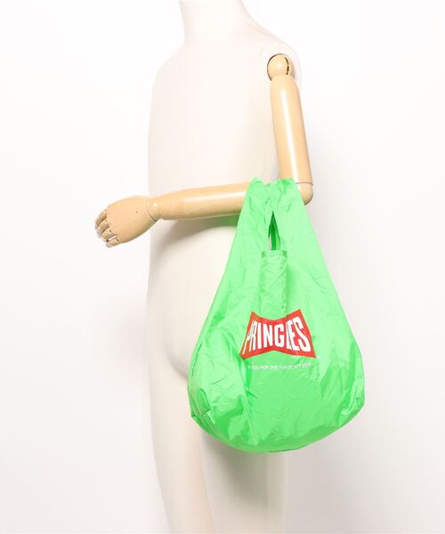 FOUND GOOD（ファウンドグッド）の「プリングルス　マルシェバッグ（エコバッグ/サブバッグ・レディース・グリーン系/レッド系/イエロー系・フリー）」の12枚目の写真