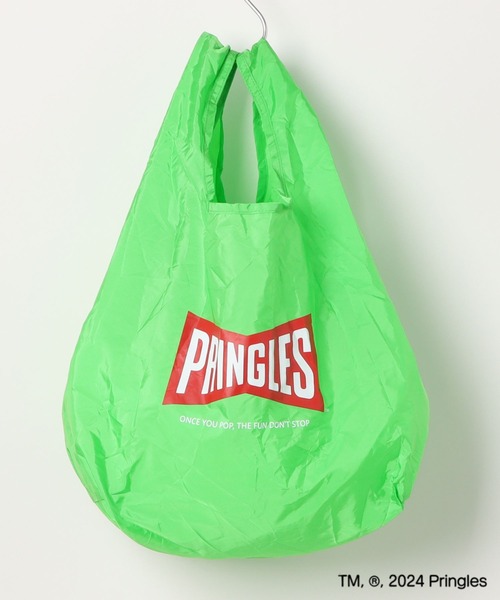 FOUND GOOD（ファウンドグッド）の「プリングルス　マルシェバッグ（エコバッグ/サブバッグ・レディース・グリーン系/レッド系/イエロー系・フリー）」の3枚目の写真