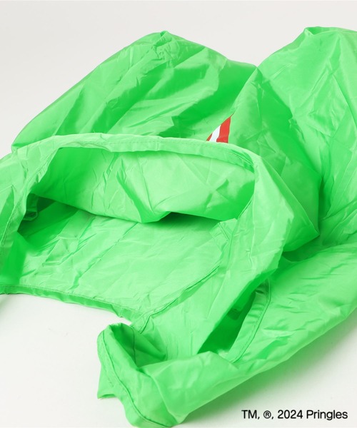 FOUND GOOD（ファウンドグッド）の「プリングルス　マルシェバッグ（エコバッグ/サブバッグ・レディース・グリーン系/レッド系/イエロー系・フリー）」の7枚目の写真