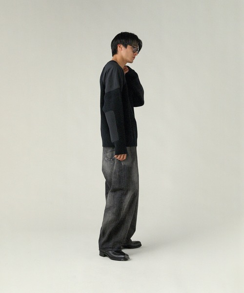 EPIC（エピック）の「フィンガーホールラグランコマンドウールニット