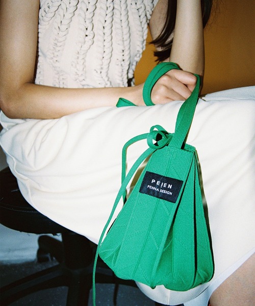 【Pien studious】 hand knit bag ニットバッグ Pien studious】 hand knit bag ニットバッグ - メルカリ