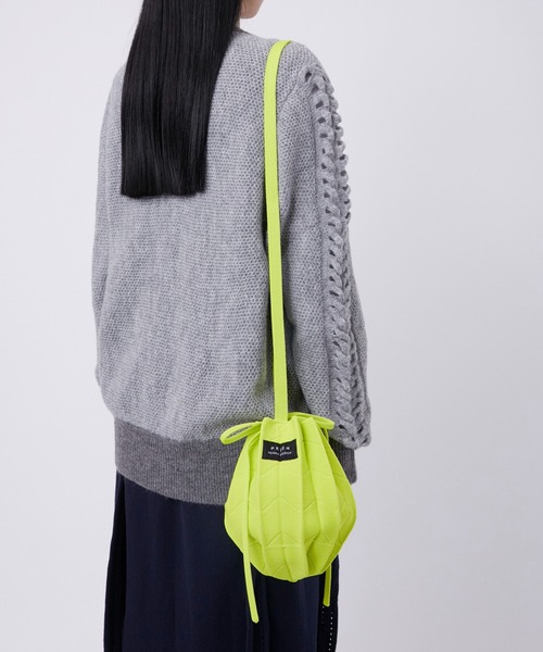 PEIEN/ペイエン】ORIKAMI Knit Bag/ニットバッグ（ハンドバッグ