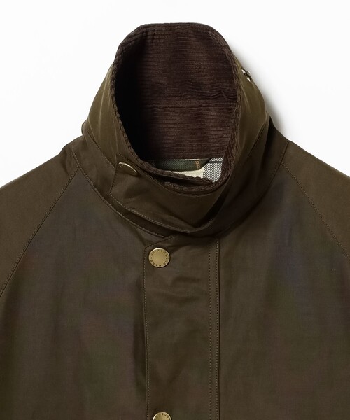 Barbour（バブアー）の「【別注】Barbour / TRANSPORT ジャケット（ブルゾン・レディース・ブラック/グリーン系その他5・36/38）」の19枚目の写真
