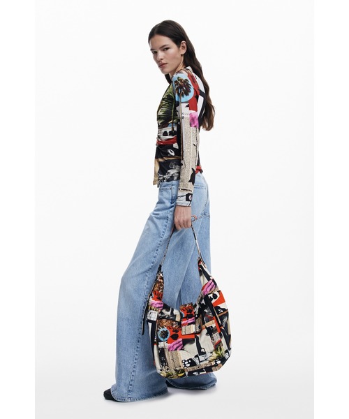 Desigual(デシグアル)の「クリスチャン・ラクロワ コラージュプリントバッグ(ショルダーバッグ・レディース・マルチ・FREE)」の7枚目の写真