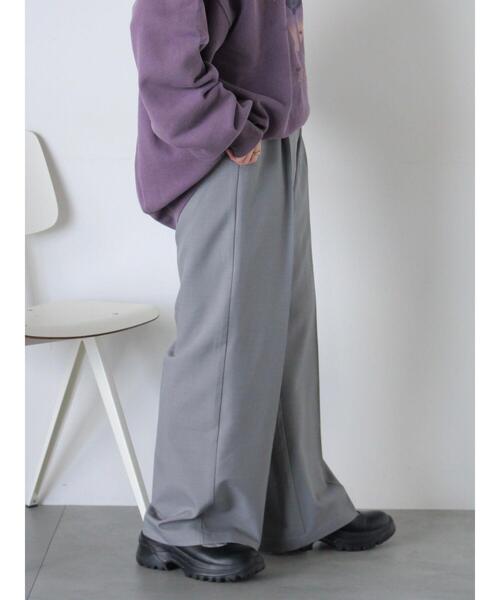 ehka sopo（エヘカソポ）の「クロスウエストスラックス（その他パンツ・レディース・カーキ/グレー/ブラック・F）」の17枚目の写真