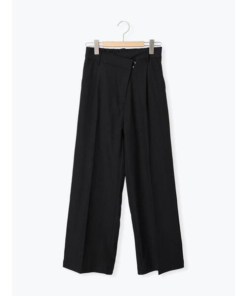 ehka sopo（エヘカソポ）の「クロスウエストスラックス（その他パンツ・レディース・カーキ/グレー/ブラック・F）」の6枚目の写真