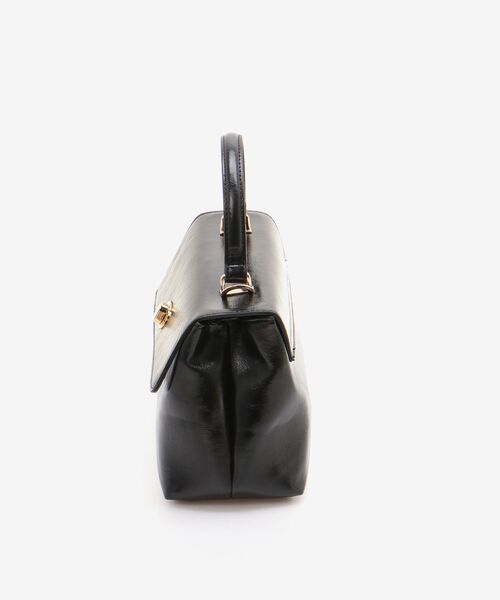 MAJESTIC LEGON（マジェスティックレゴン）の「クラシカルハンドバッグ（ハンドバッグ・レディース・ベージュ/ブラック・FREE）」の22枚目の写真