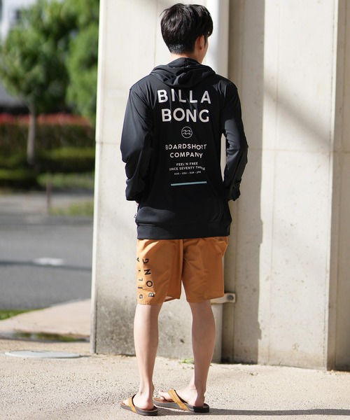 BILLABONG/ビラボン ラッシュガード 長袖 ジップアップパーカー バック