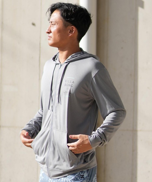 BILLABONG/ビラボン ラッシュガード 長袖 ジップアップパーカー バック