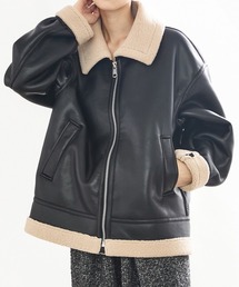 REPLAY ラムレザーボンバージャケット セール】ラムレザーボンバージャケット（ブルゾン）｜REPLAY（リプレイ