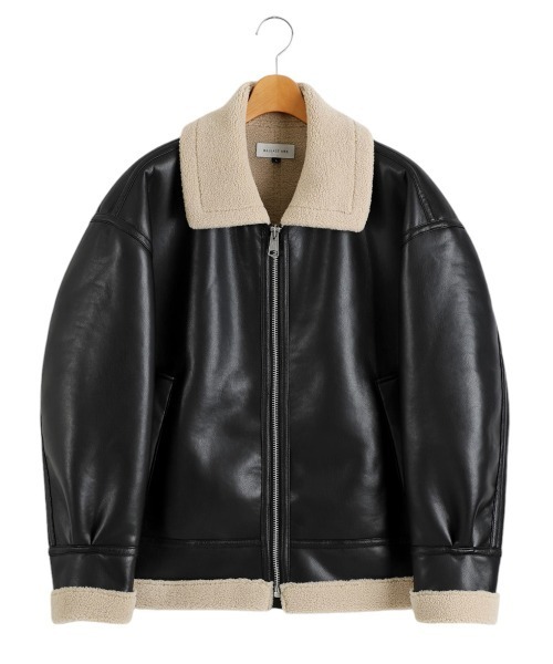 BALLAST ARK（バラストアーク）の「BALLAST ARK / バラストアーク：B-3 JKT：BA10-J003[AST]（ブルゾン・メンズ・ブラウン/ブラック・M/L）」の6枚目の写真