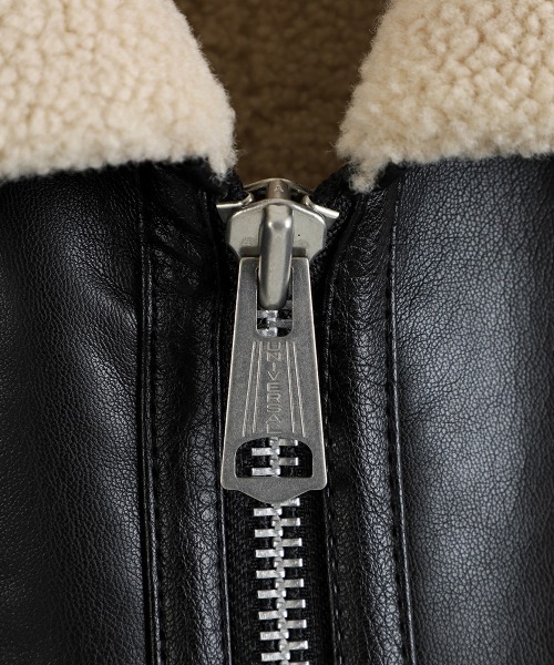 BALLAST ARK（バラストアーク）の「BALLAST ARK / バラストアーク：B-3 JKT：BA10-J003[AST]（ブルゾン・メンズ・ブラウン/ブラック・M/L）」の9枚目の写真