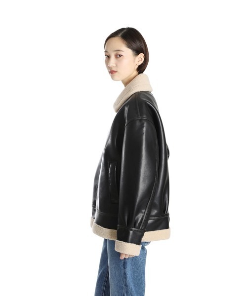 BALLAST ARK（バラストアーク）の「BALLAST ARK / バラストアーク：B-3 JKT：BA10-J003[AST]（ブルゾン・メンズ・ブラウン/ブラック・M/L）」の19枚目の写真