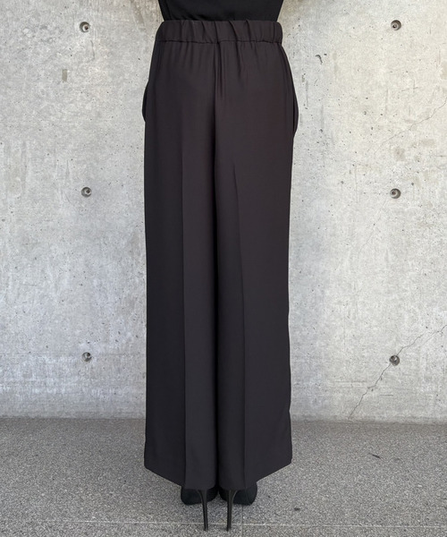 Tiara（ティアラ）の「フラップポケットドロストパンツ（その他パンツ・レディース・ブラック/ベージュ/ネイビー・3/2）」の19枚目の写真