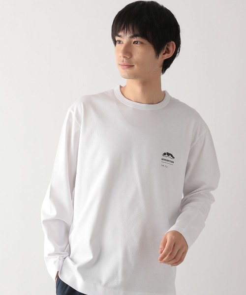 GLOBAL WORK(グローバルワーク)の「リッチクリーンTEEプリント/長袖/147181(Tシャツ/カットソー・メンズ・チャコールグレー/ホワイト系その他5/ホワイト系その他6/ホワイト系その他7/グレー系その他2/グレー系その他3/その他1/ホワイト系その他2/ホワイト系その他4/グレー系その他4/ホワイト系その他3/グレー・X-LARGE/SMALL/MEDIUM/LARGE/3XL/XX-LARGE/X-SMALL)」の4枚目の写真