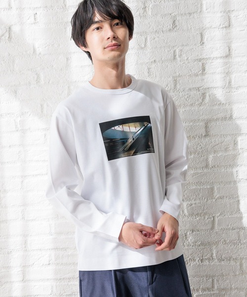 GLOBAL WORK(グローバルワーク)の「リッチクリーンTEEプリント/長袖/147181(Tシャツ/カットソー・メンズ・チャコールグレー/ホワイト系その他5/ホワイト系その他6/ホワイト系その他7/グレー系その他2/グレー系その他3/その他1/ホワイト系その他2/ホワイト系その他4/グレー系その他4/ホワイト系その他3/グレー・X-LARGE/SMALL/MEDIUM/LARGE/3XL/XX-LARGE/X-SMALL)」の6枚目の写真